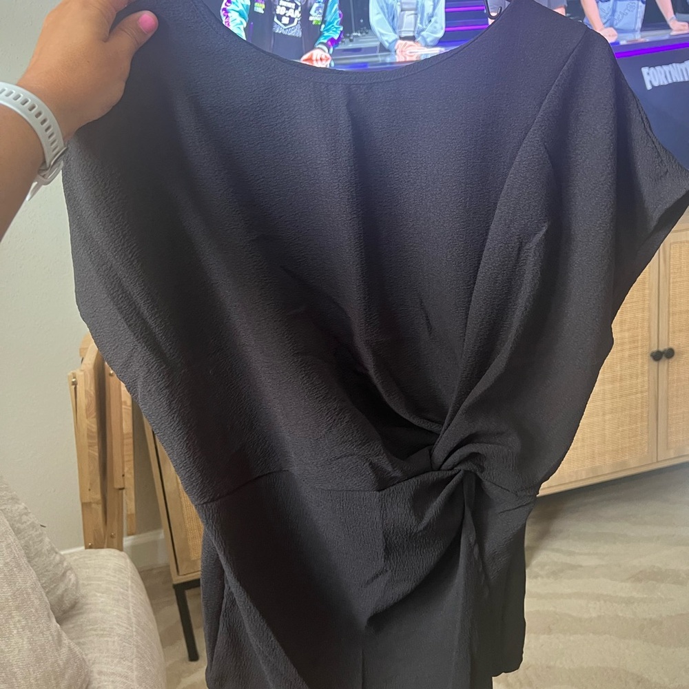 Elegant Black Women's Top